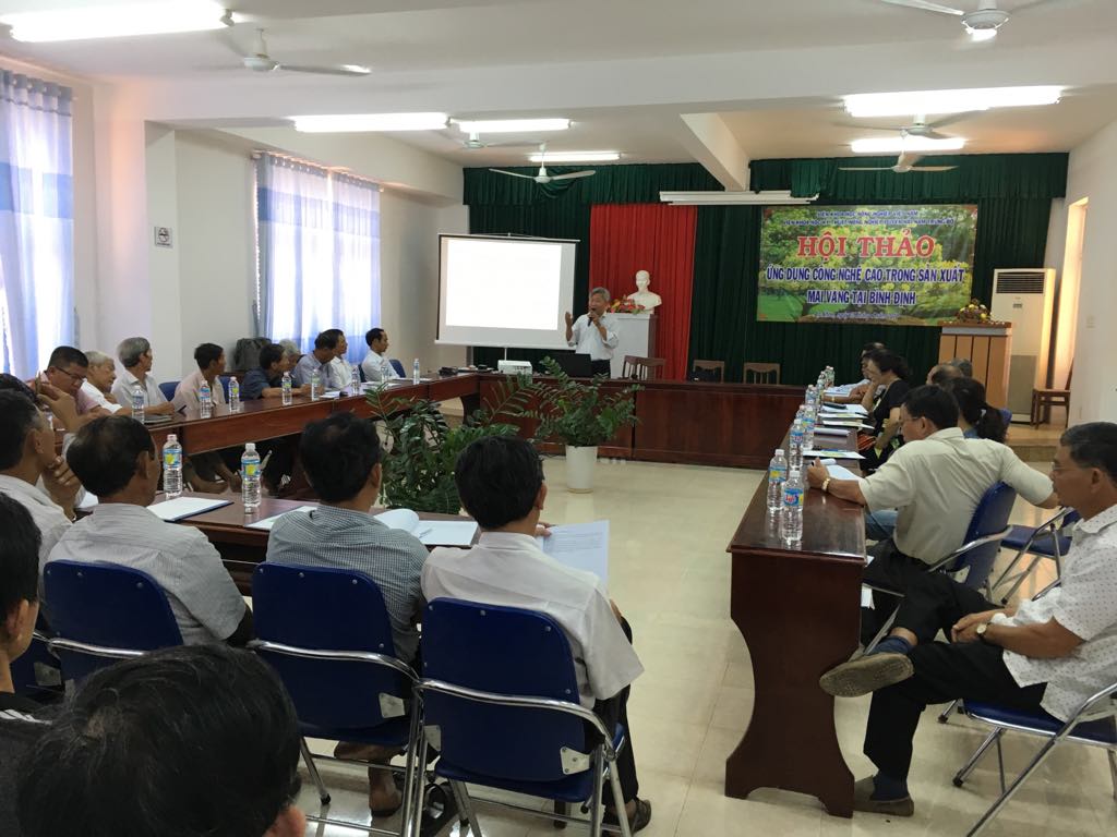 Hội thảo khoa học “Ứng dụng công nghệ cao trong sản xuất mai vàng ở tỉnh Bình Định”