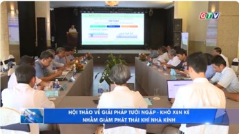 Hội thảo về giải pháp tưới ngập - khô xem kẽ, nhằm giảm phát thải khí nhà kính